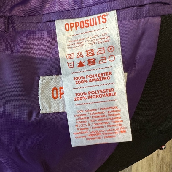 🛍️ NEW Opposuits 2 buttons suit jacket excellent condition. - Picture 13 of 15